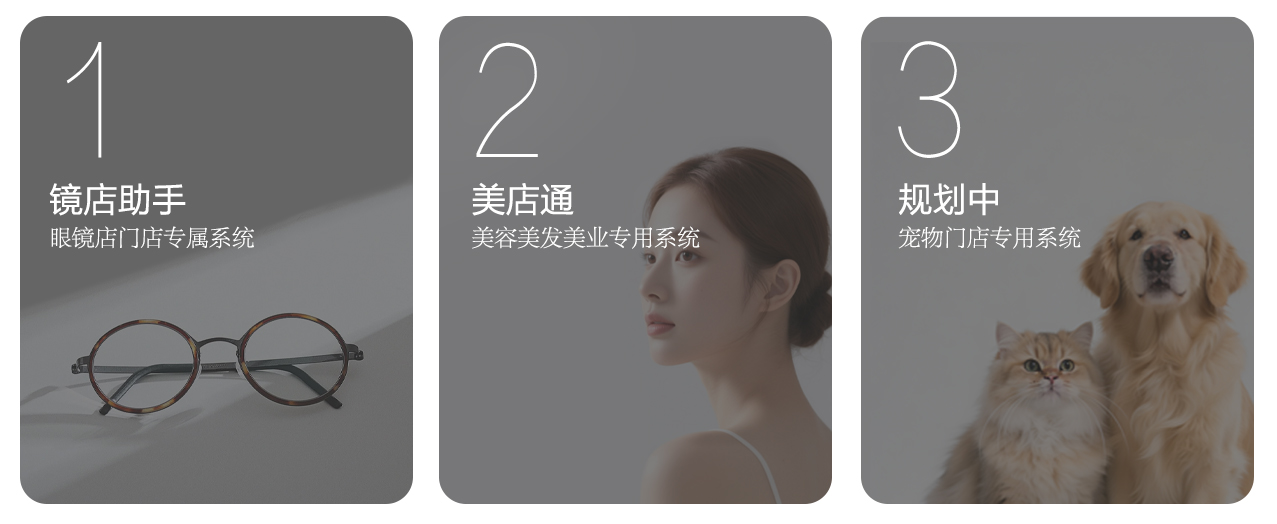 专注3大门店行业软件界面展示